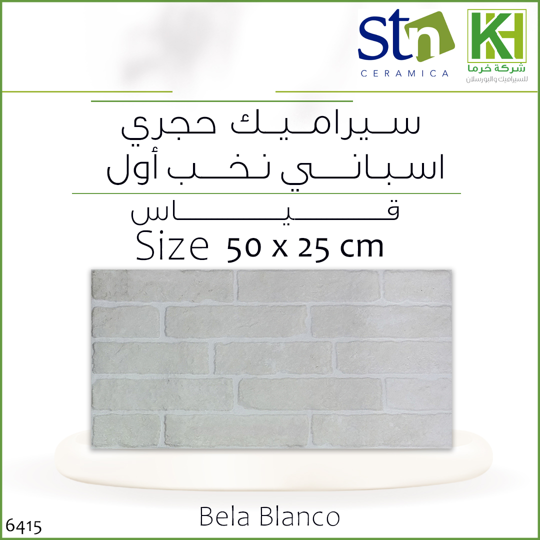 Picture of Spanish stone wall tiles 25 x 50 cm Bela Bianco